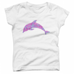 tie dye dolphin shirt